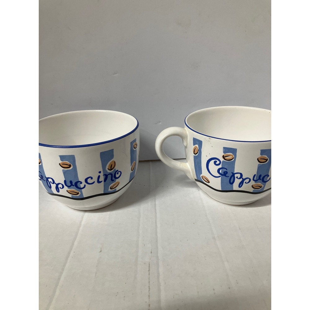 Williams‎ Sonoma Cafe Cappuccino Mugs Set